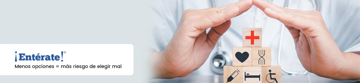 Menos opciones = más riesgo de elegir mal